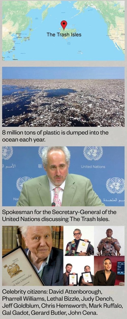 쓰레기섬 Trash Isles 캠페인 성과
