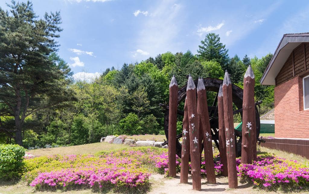 이효석문학관_매표소 앞 물래방아-6149