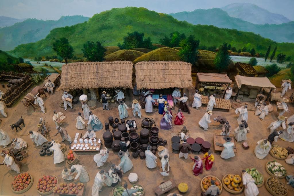 이효석문학관_이효석 생존 시기의 풍경을 재현해 놓은 모습-6134