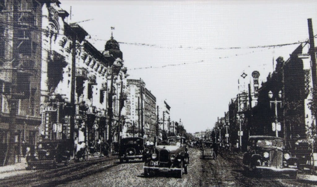 이효석문학관_하얼빈 중앙대가 1920년대 풍경