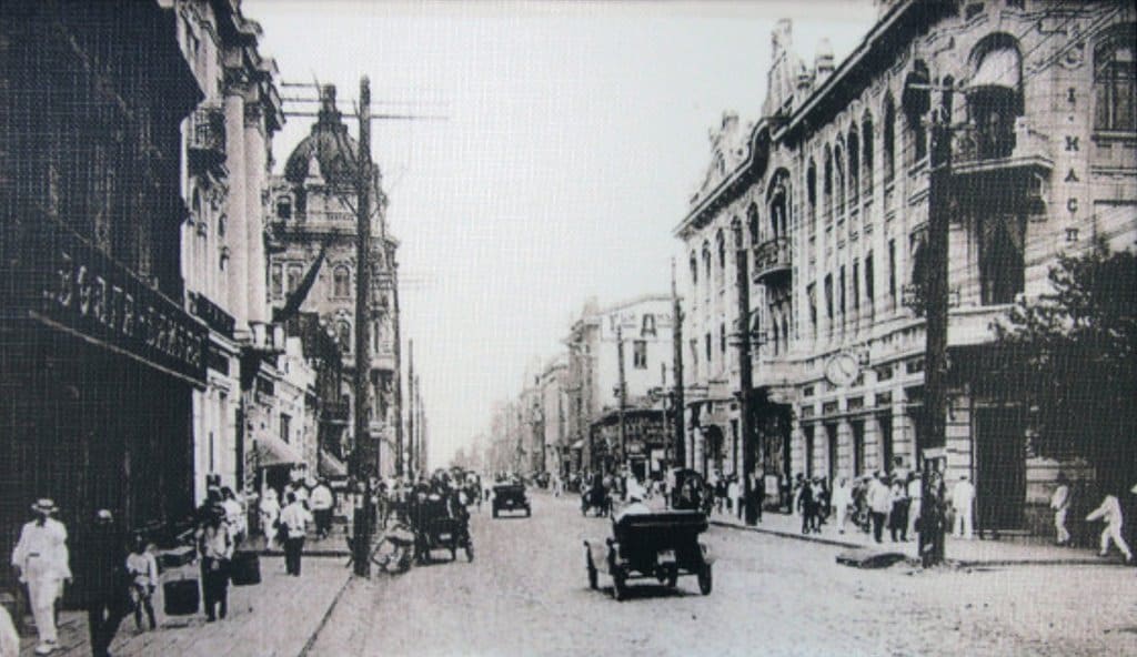 이효석문학관_하얼빈 중앙대가 1920년대 풍경02