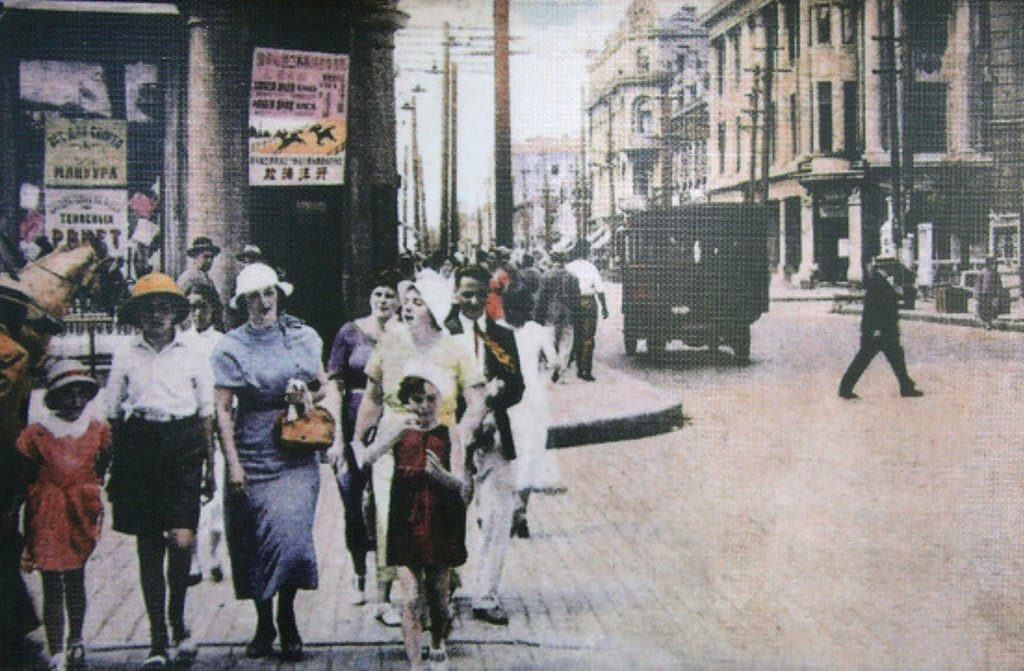 이효석문학관_하얼빈 중앙대가의 외국인들 1920년대 풍경