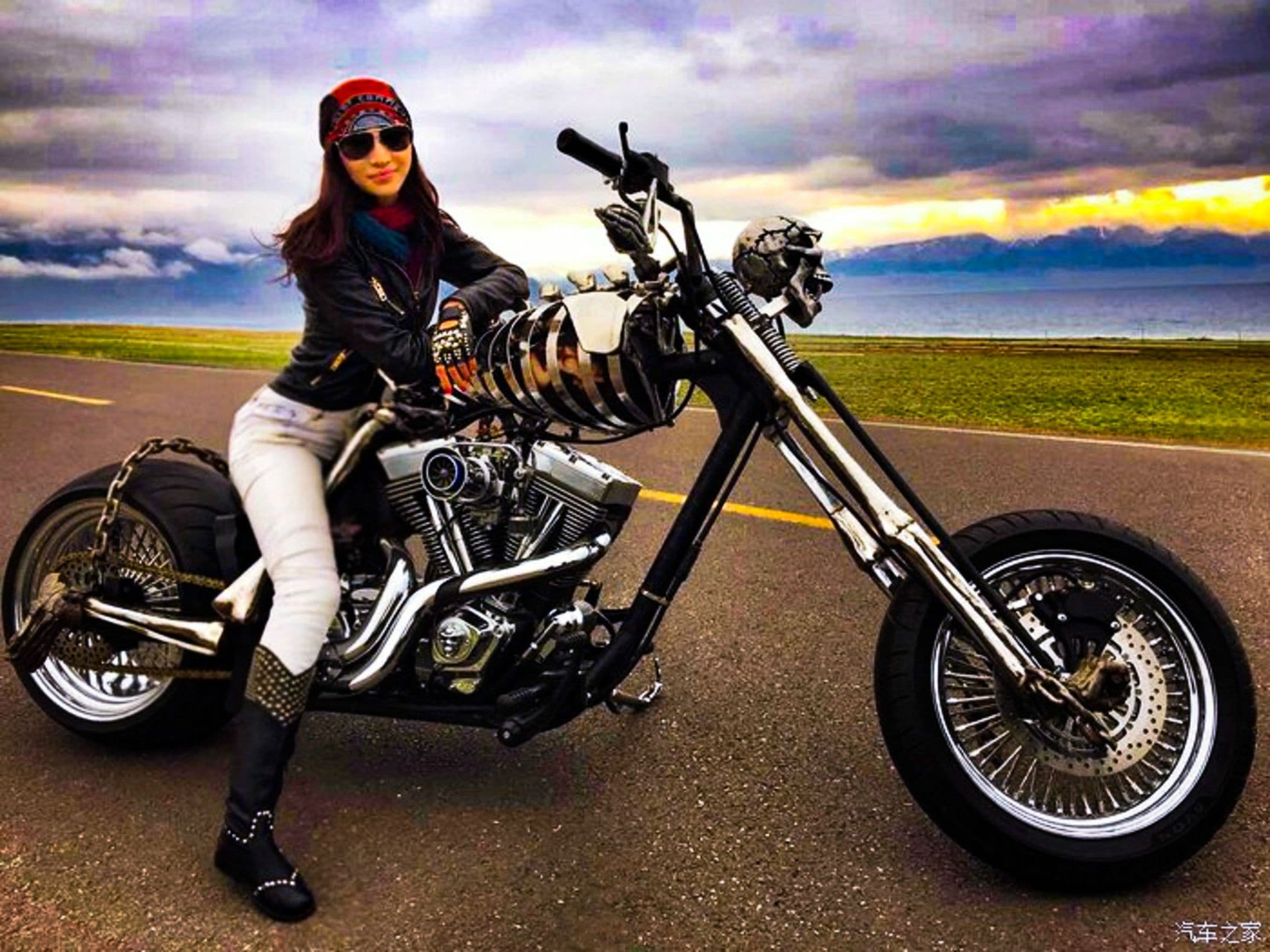 할리 데이비슨 차이나 걸(Harley Davidson China girl), Image - club.autohome.com.cn