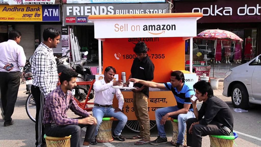 아마존 인도 현지화 전략-짜이카트(The chai carts), 이미지원 -Youtube