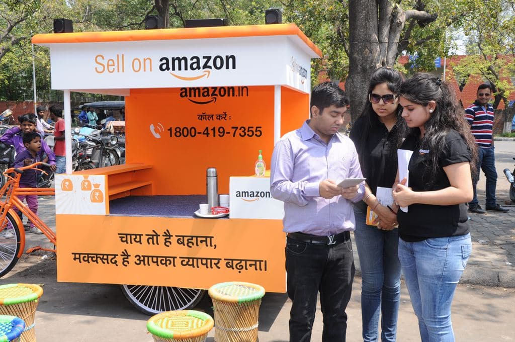 아마존 인도 현지화 전략-짜이카트(The chai carts), 이미지원 - milestonemedia.in