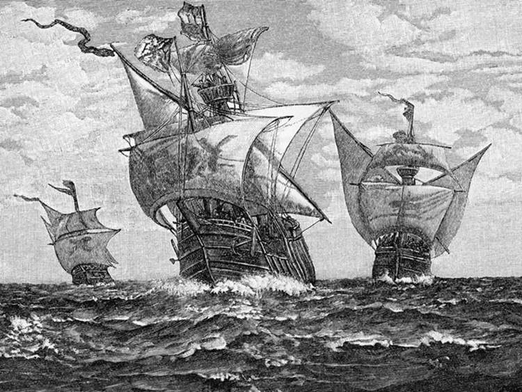 Wreckage of Christopher Columbus 콜롬버스 항해