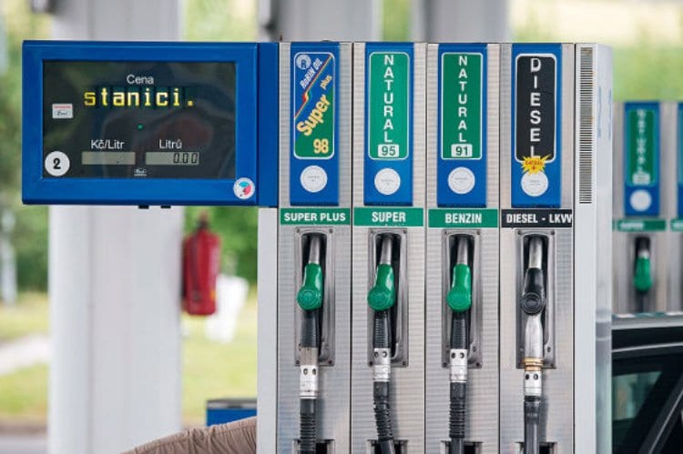 독일 주유소 연료별 주유기 모습 , Image - autobild.de