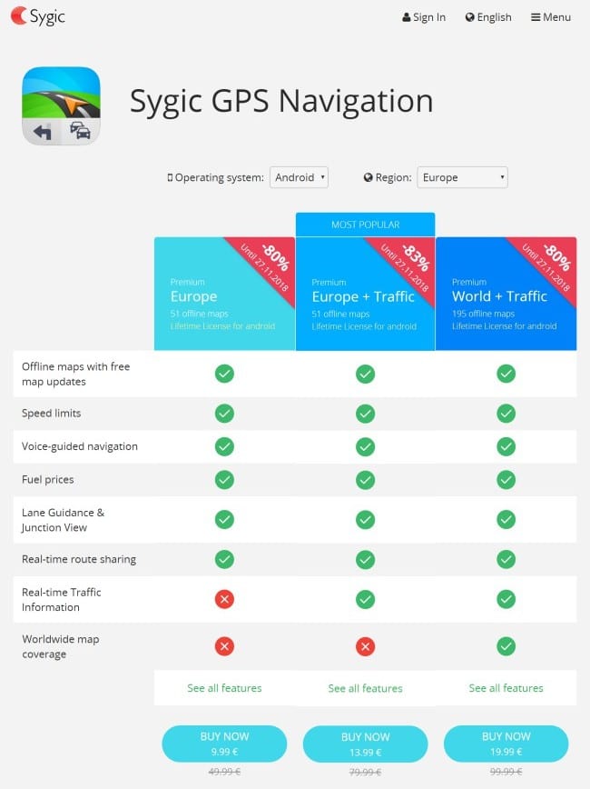 사이릭 cygic 블랙프라이데이 할인 프로모션 가격 페이지
