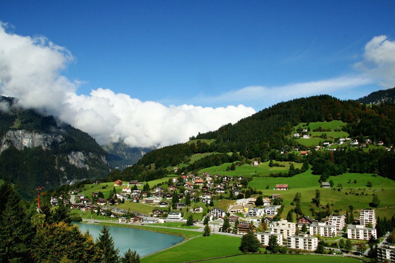 스위스 티틀리스(Titlis) 엥엘베르그(Engelberg) 마을, Image - eurostar