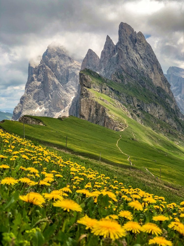 이탈리아 돌로미티(Dolomiti) 풍경, Pico Funchetta, Saceda, Italy, Image - ricardo-frantz
