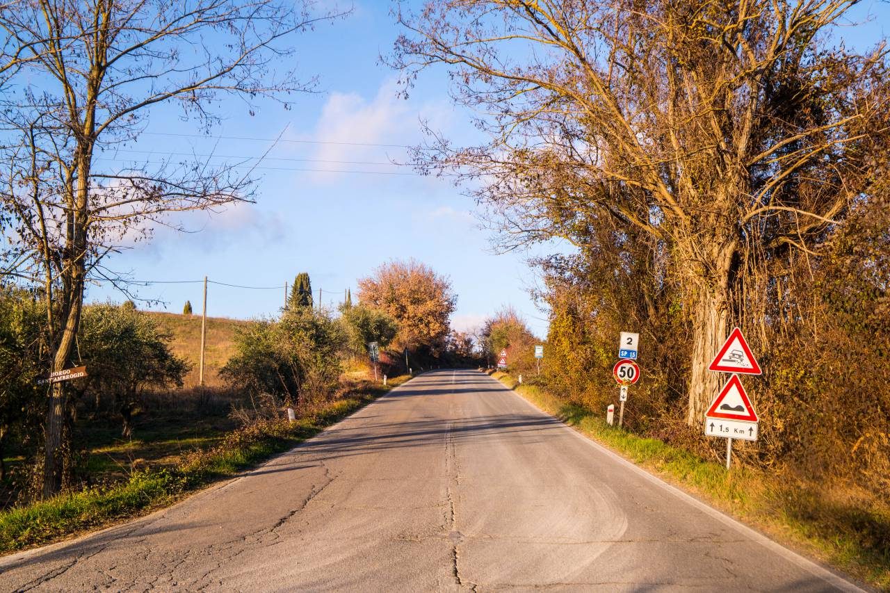 유럽 이탈리아 자동차여행_피엔차로 향하는 국도 풍경, Image - happist