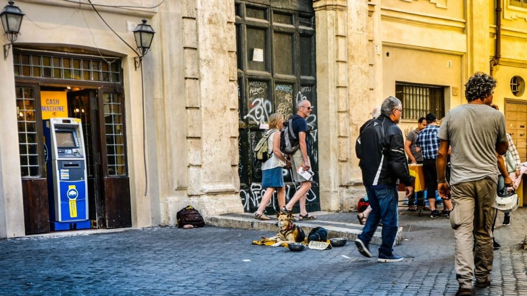 로마의 ATM 기기 rome, Image - kirkandmimi