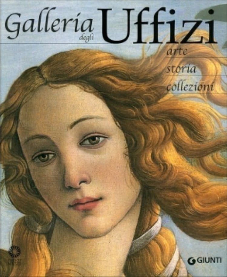우피치 미술관 도록 표지에 나오는 보티첼리(Botticelli), Uffizi Gallery Catalog