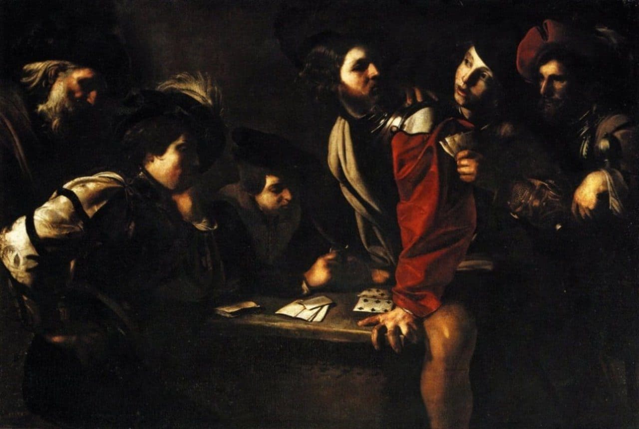 바르톨로메오 만프레디(1582~1622, Bartolomeo Manfredi)의 카드놀이하는 군인들(Soldiers Playing Cards)