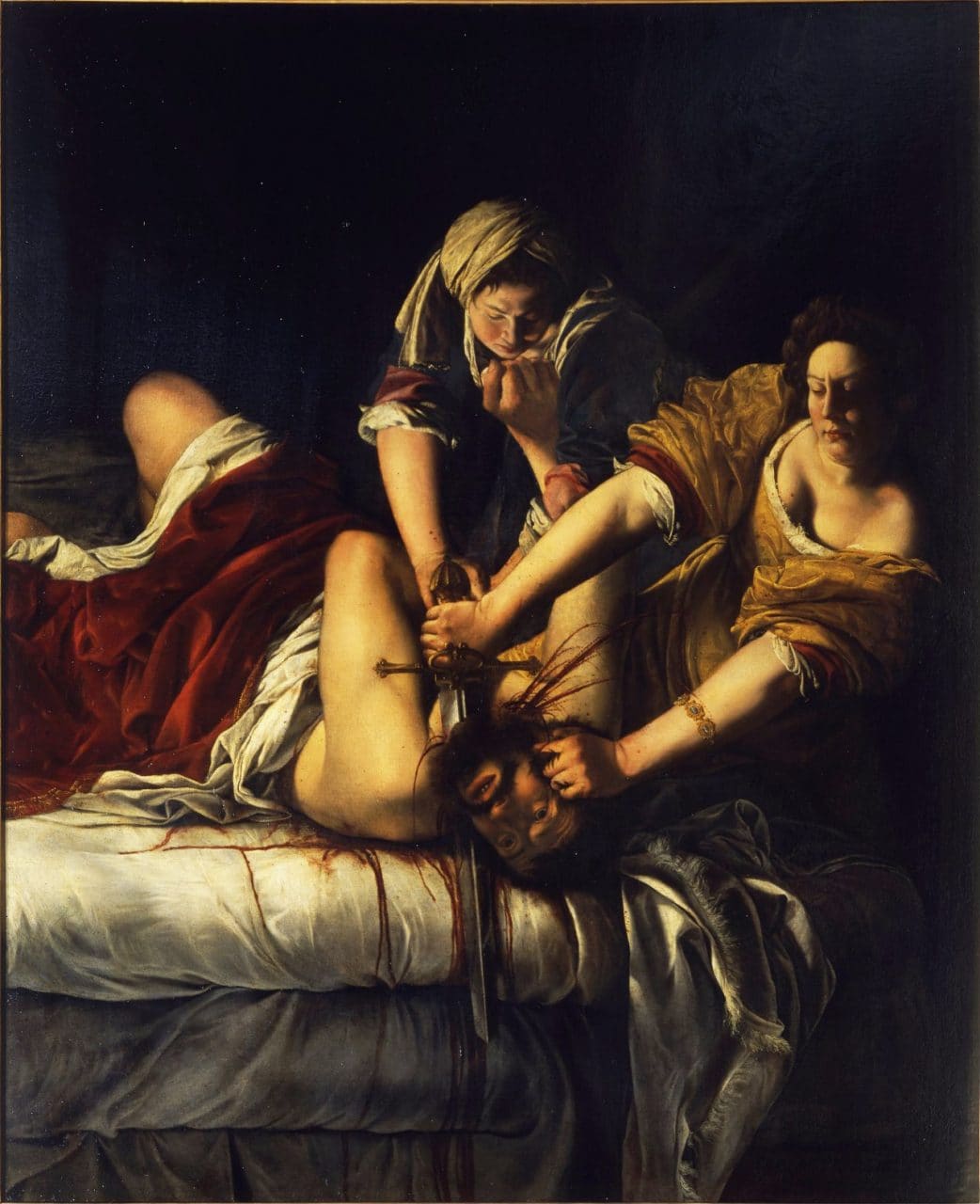 유디트와 홀로페르네스(Judith and Holofernes) - 아르테미시아 젠틸레스키(Artemisia Gentileschi), 1620