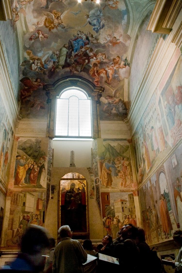이탈리아 여행, 피렌체, 산타 마리아 델 카르미네성당(The Church of Santa Maria del Carmine) 내 브랑카치 채플(Brancacci Chapel) 내부 모습, CC BY-ND Simone Ramella