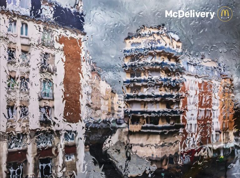 예술 작품같은 맥도날드 광고 – McDelivery ‘Rain’