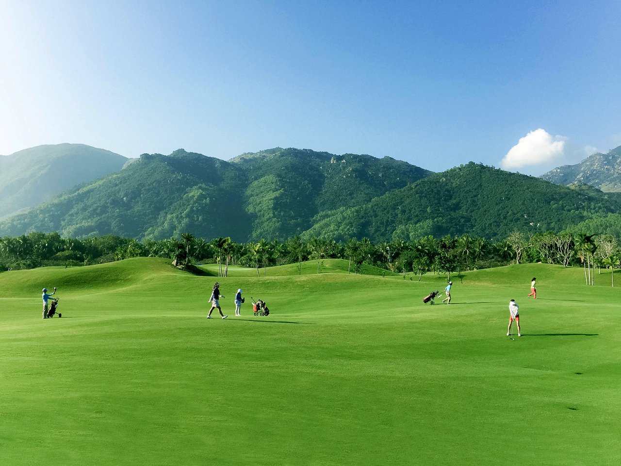 [베트남 골프여행] 미스 유니버스대회가 열렸던 나트랑 다이아몬드 베이 골프클럽(Diamond Bay Golf and Villas) 8