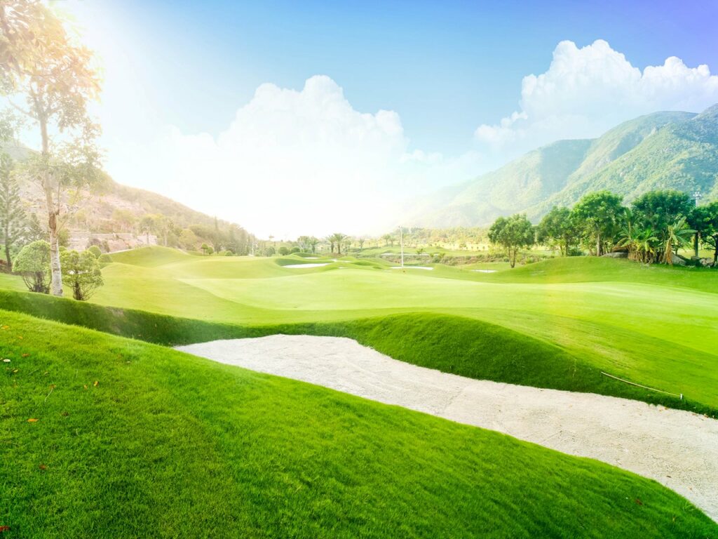 나트랑 다이아몬드 베이 골프클럽 필드 풍경(Diamond Bay Golf and Villas) 06