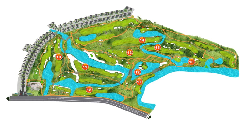 나트랑 다이아몬드 베이 다이아몬드 코스(Diamond Bay Diamond Course)