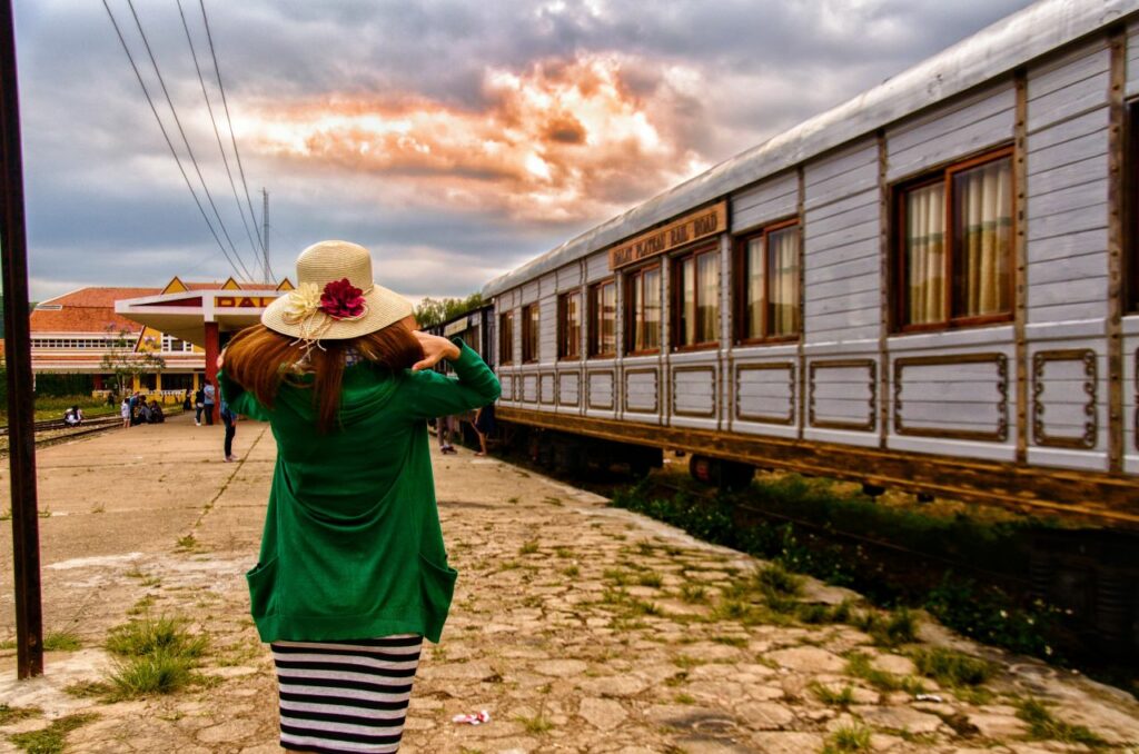 베트남 달랏 기차역 풍경,  Dalat Railway Station, Image by loilamtan