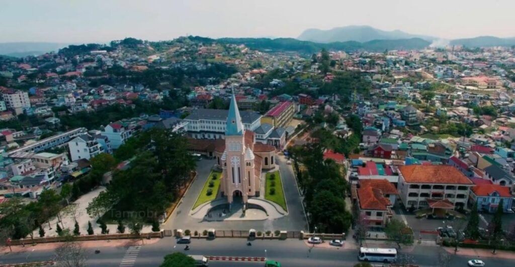 베트남 달랏 여행, 달랏 대성당 주변 풍경