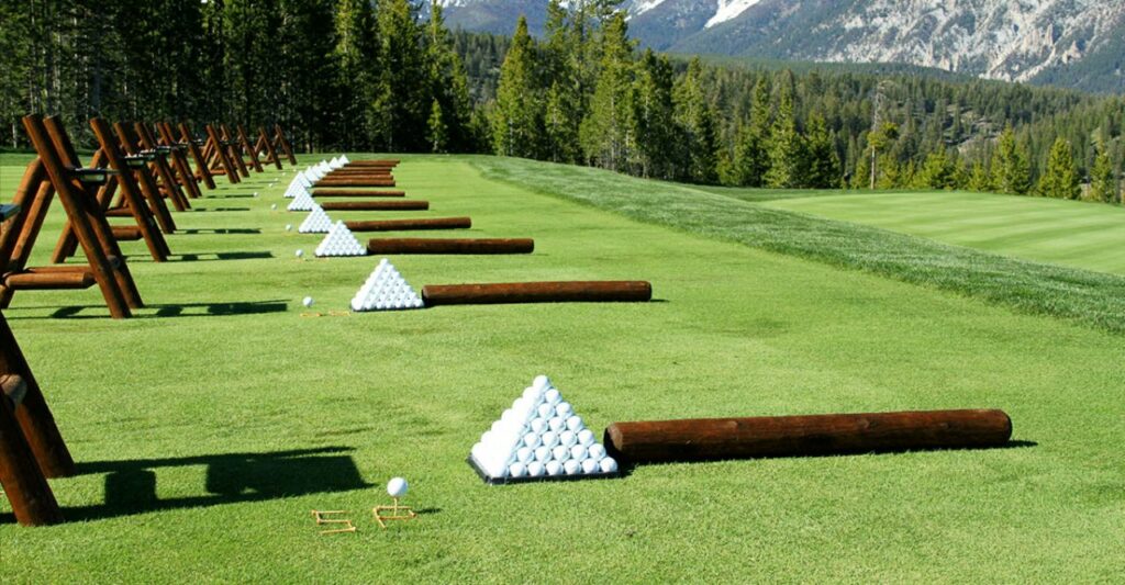 푸꾸옥 빈펄 골프장(Vinpearl Golf Phu Quoc)  드라이빙 레인지 풍경