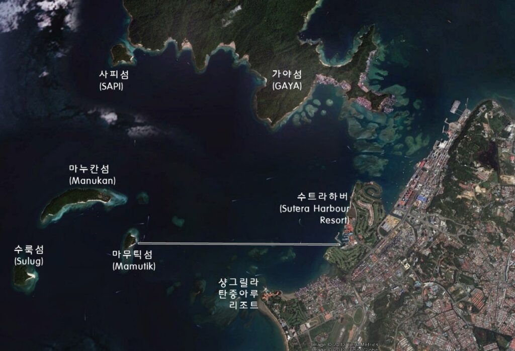 코타키나발루 구글어스맵3
