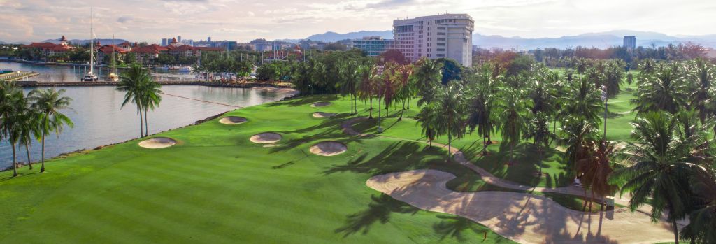 코타키나발루 수트라하버 CC 필드 풍경, Image source form Sutera Harbour Golf & Country Club