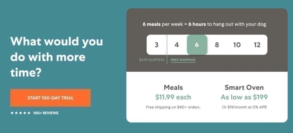 토발라(Tovala) 밀킷(Meal Kit) 서비스 가격, Image from Tovala