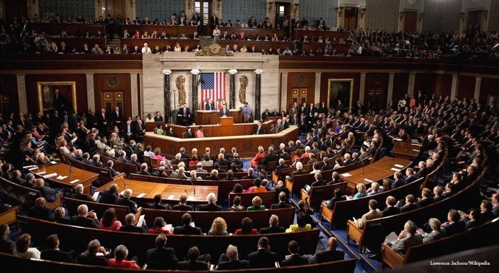 코로나 이후 변화 - 하원은 가상화가 가능할까? 미국 하원 회의 모습, The U.S. House of Representatives, 20090909, Image from Wikipedia