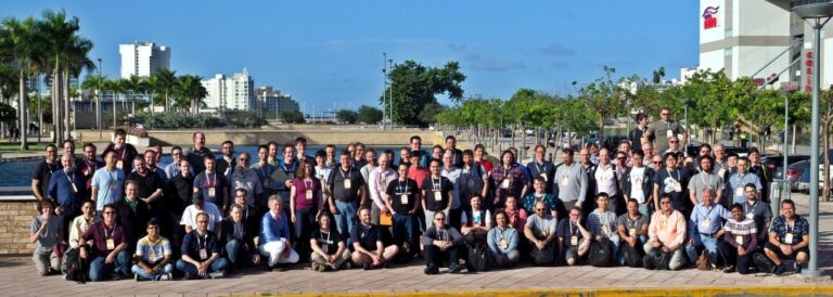 The LSFMM 2019 group photo, Photo by LWN