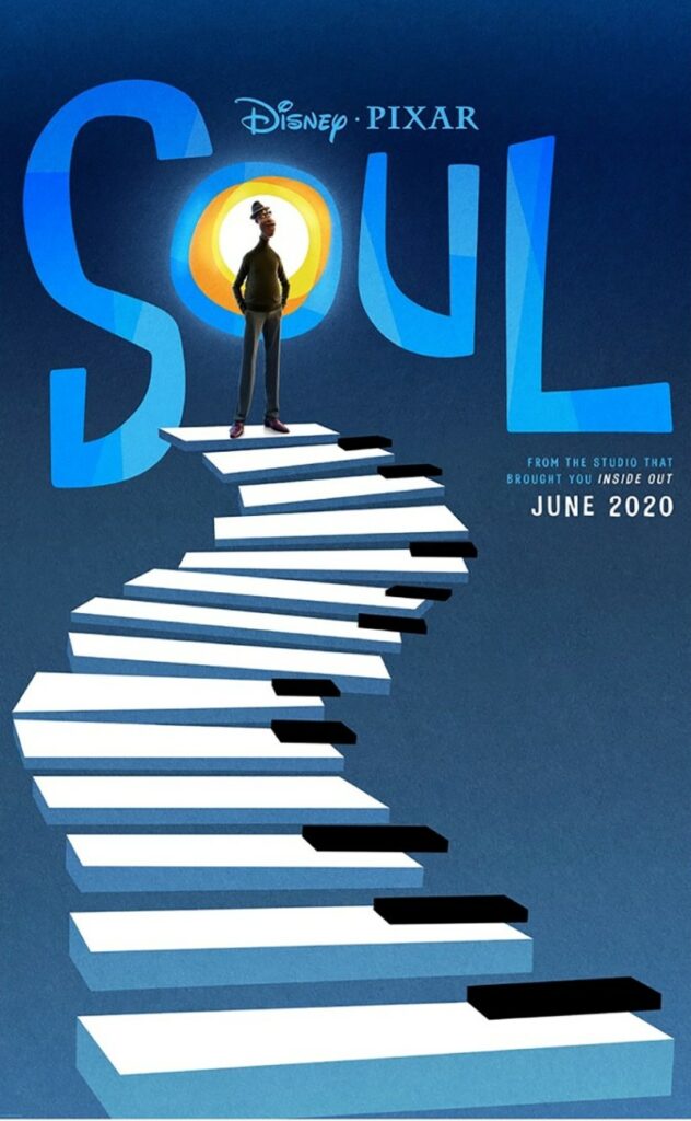 디즈니 픽사 영화 소울 포스터 Disney Pixar soul poster, Image from Disney