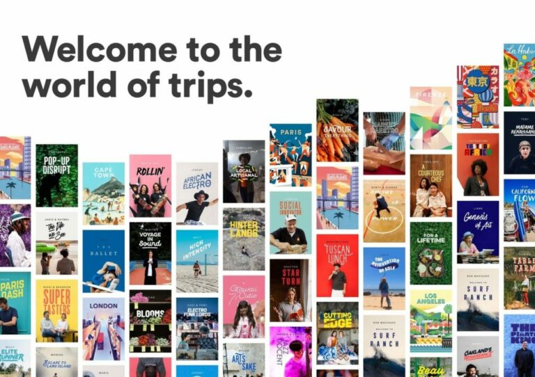 Airbnb announces the launch of Trips- a people-powered platform designed to make travel both easy and magical. (PRNewsFoto/Airbnb)