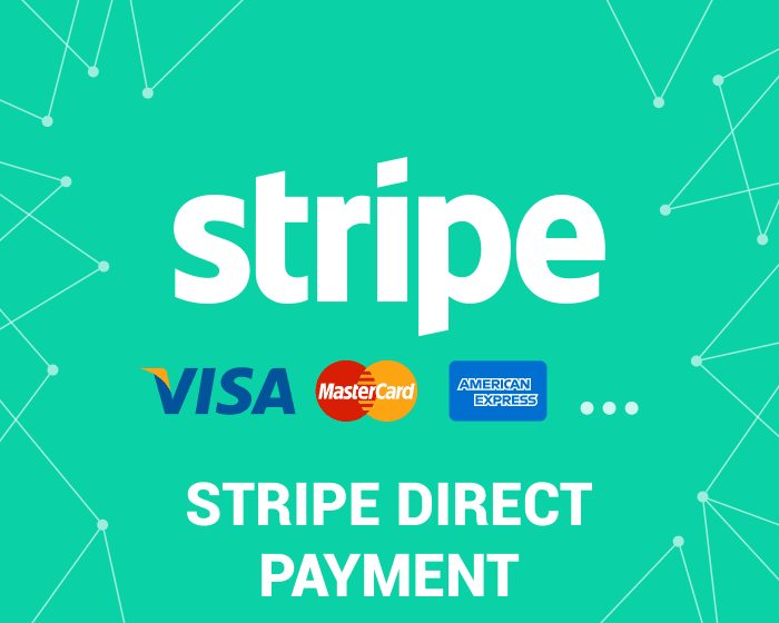 스트라이프, stripe direct payment credit card