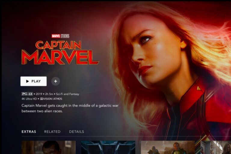 디즈니플러스 스트리밍 서비스 캡틴 마블, Disney+ Captain Marvel