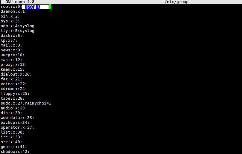 서버 보안, 일반 사용자를 root 사용자처럼 만들기- root 그룹에 일반 사용자 계정 추가