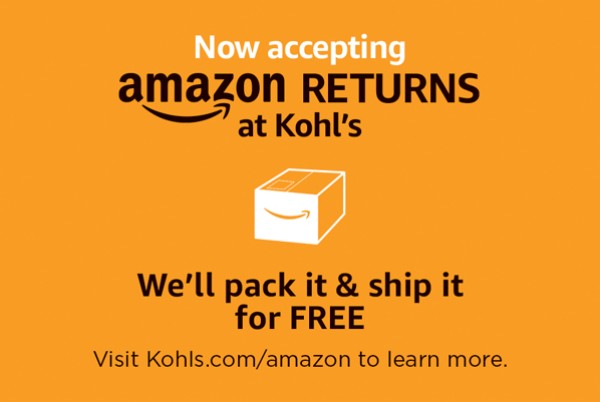 콜스 백화점 아마존 반품 홍보, Amazon Returns at Kohl's Department