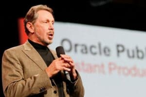 오라클 창업자이자 CEO 래리 앨리슨(Larry Ellison), Oracle founder Larry Ellison, Image from CloudWas