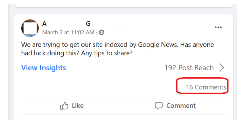 페이스북 비공개 그룹 사이먼 오웬 구독자(Subscribers of Simon Owens) 커뮤니티에서 활발한 토론 사례