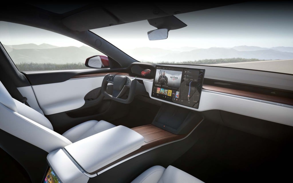 테슬라 모델 S Plaid 인테리어 이미지, Tesla Model S Plaid Interior image, Image from Tesla
