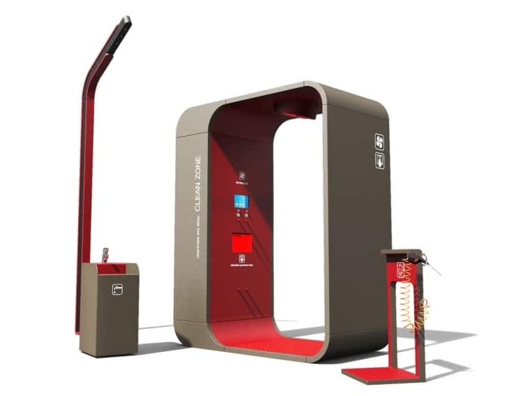 팬데믹 이후 트렌드를 보여주는 IF 디자인 어워드 2021 수상작 10선 24 iIF 디자인 어워드 2021 수상작 바이러스를 제거하는 클린존 상세 디바이스, iF design awards