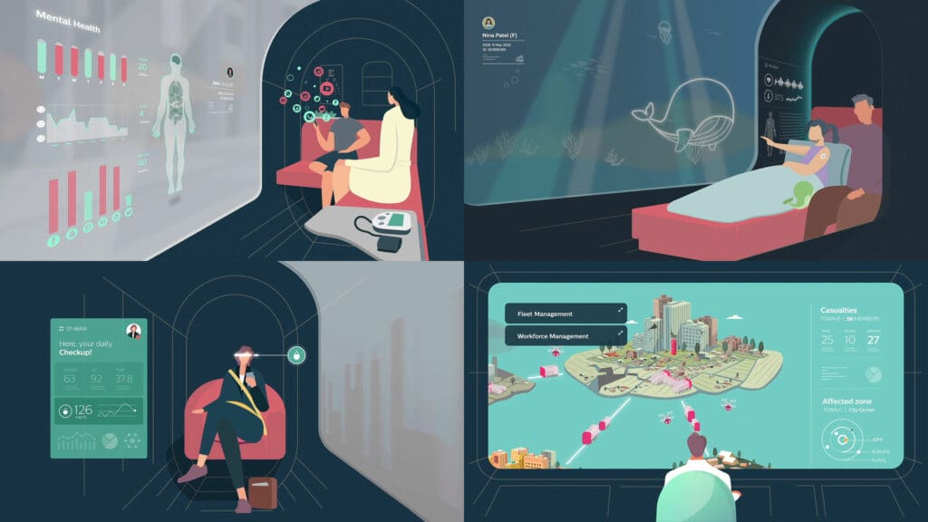 팬데믹 이후 트렌드를 보여주는 IF 디자인 어워드 2021 수상작 10선 27 iIF 디자인 어워드 2021 수상작, 핼쓰을 활용한 의료 서비스 제안, The healthCab, a brief speculation of autonomous healthcare, iF design awards