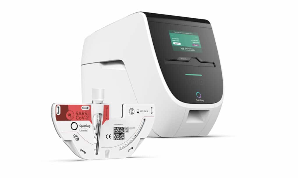팬데믹 이후 트렌드를 보여주는 IF 디자인 어워드 2021 수상작 10선 23 iIF 디자인 어워드 2021 수상작 휴대용 코로나 진단키트. Spindiag Rhonda System, iF design awards