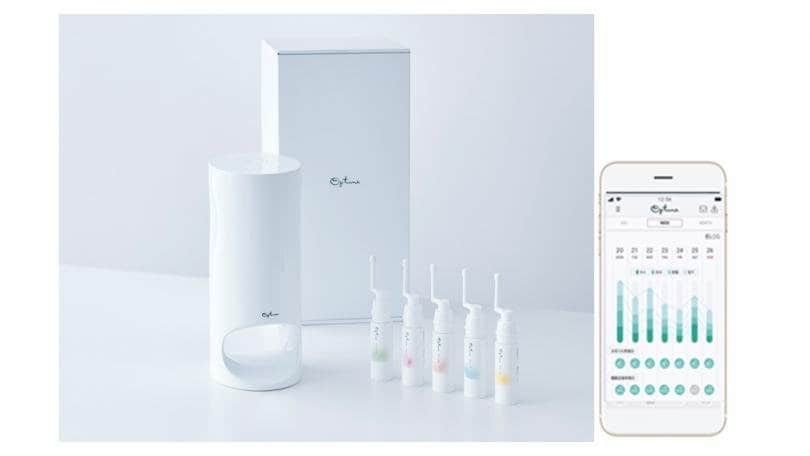 중국 스킨케어 시장을 석권한 시세이도 중국 전략 4가지 19 시세이도 스마트 스킨케어 장치 옵튠, shiseido optune