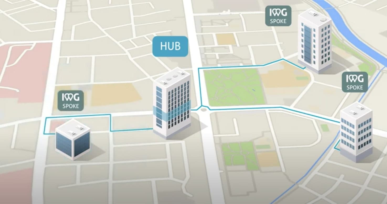 팬데믹 이후 근무형태 모델 5가지, 어떻게 최적 근무형태를 선택할 것인가 19 허브 앤 스포크(Hub & Spoke)