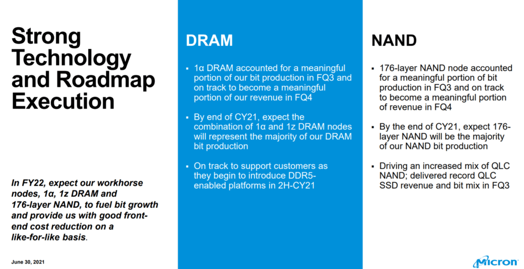 2분기 마이크론 실적, 매출 37% 및 순이익 171% 증가와 더불어 강한 메모리 수요 예측 27 마리크론 실적 보고서, 마이크론 메모리 시장 상황 요약