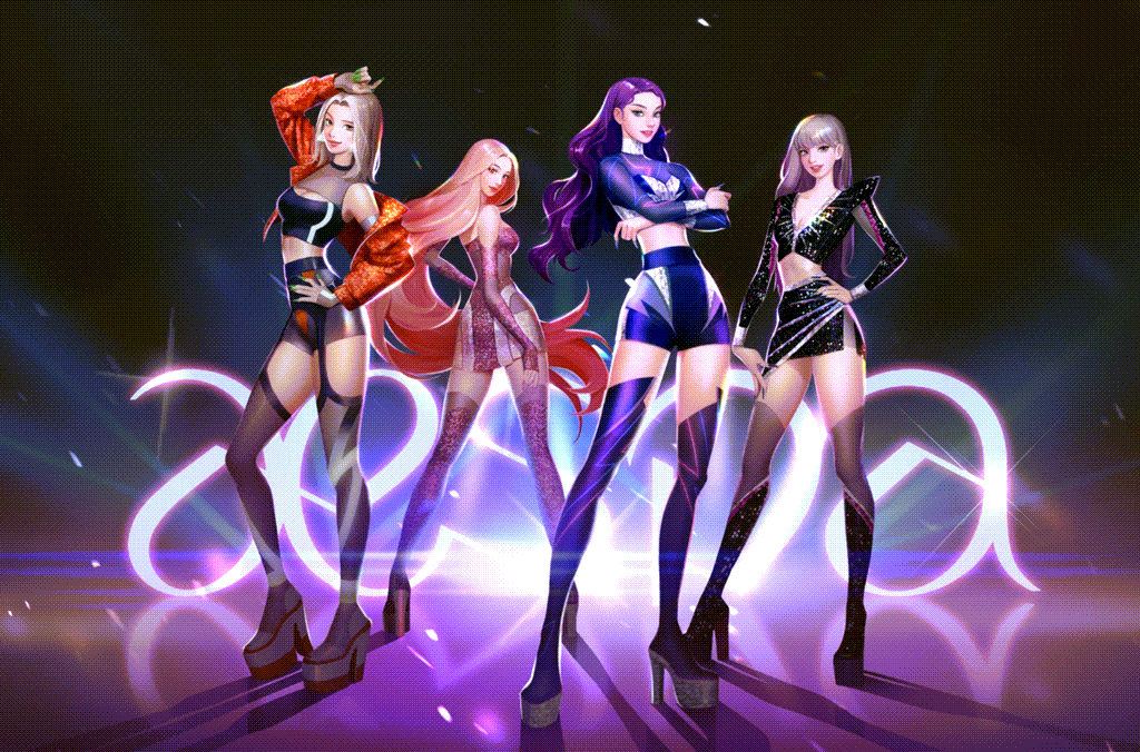 걸그룹 에스파와 함께 등장한 4명의 아바타 아이(AE)