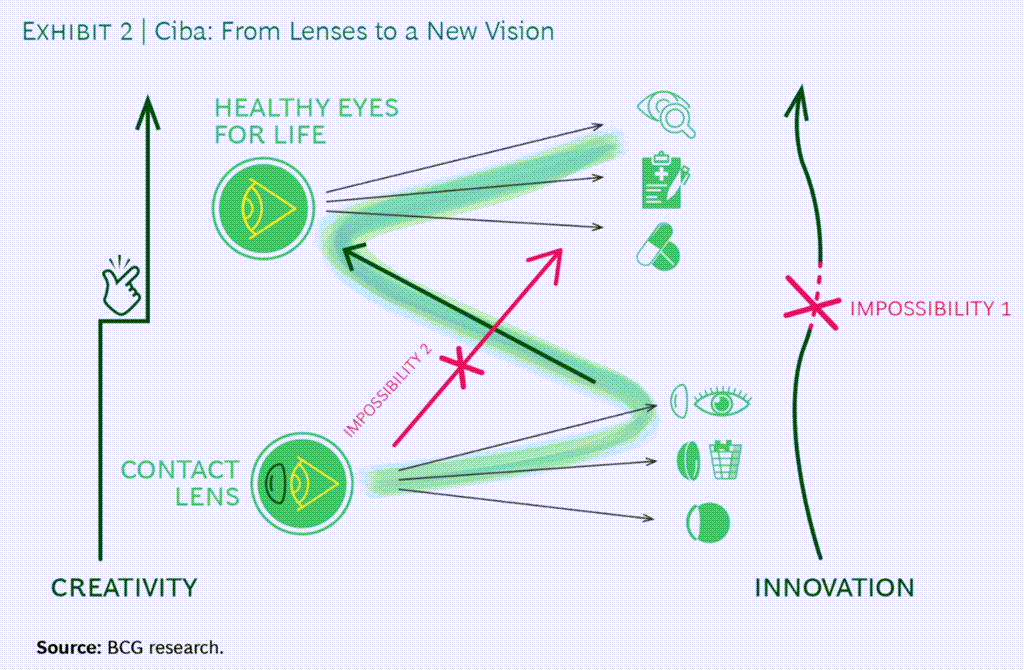 시바 비전(Ciba Vision) 지그재그 사례