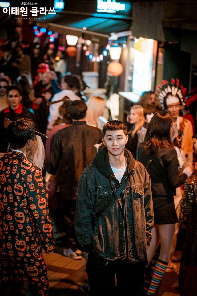 이태원 클라쓰, 이태원 군중속의 박세로, Image from JTBC